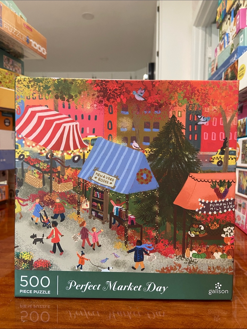 Galison Perfect Market Day - 500 Piece Puzzle